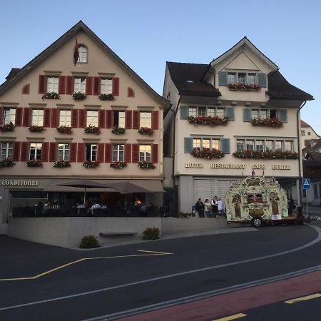 Cafe-Conditorei Hotel Huber Lichtensteig Екстериор снимка